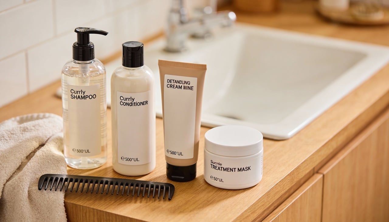 O cuidado doméstico é a base da manutenção de um cabelo cacheado bem cuidado