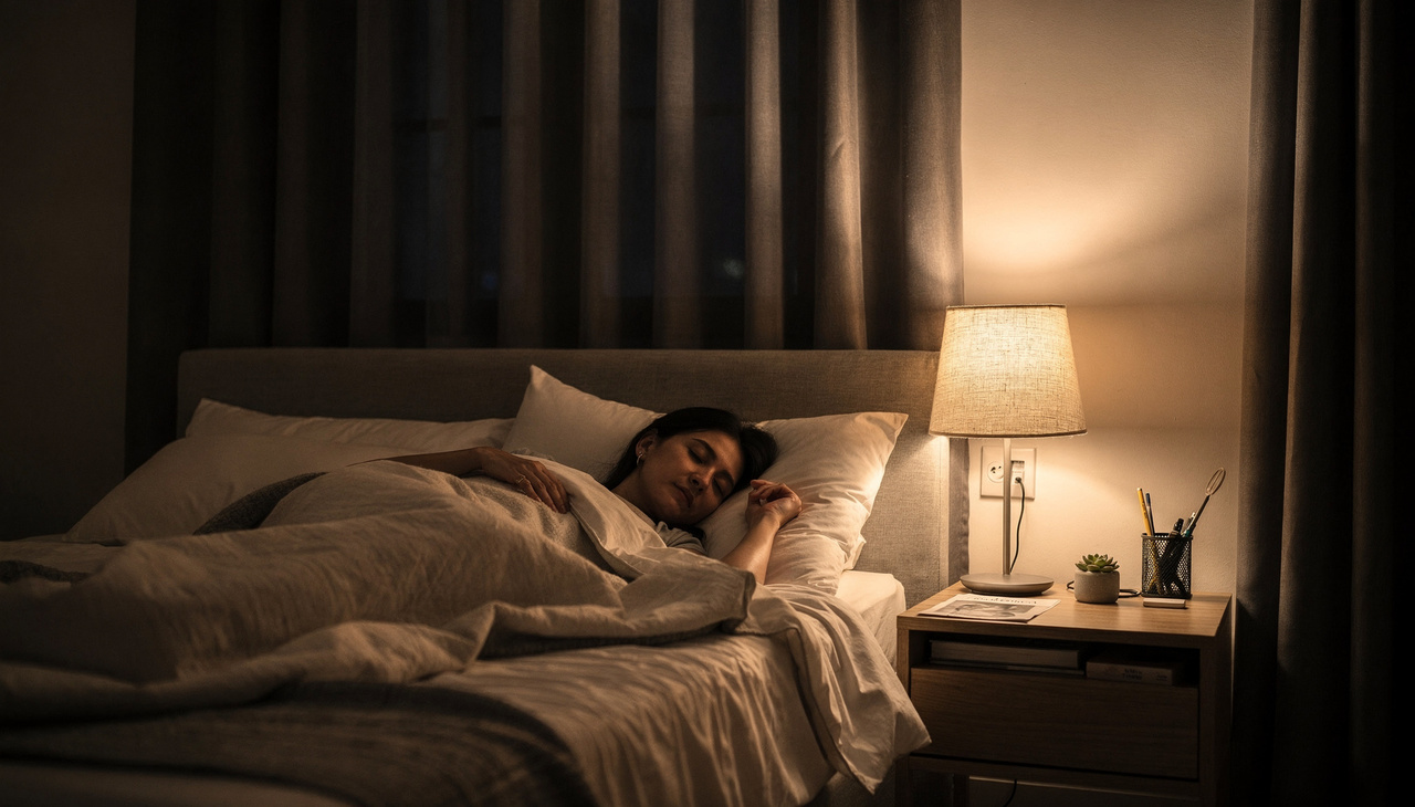 Alguns objetos aparecem com frequência na mesa lateral do quarto e podem atrapalhar o repouso sem que o morador perceba