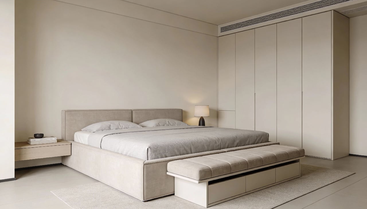 Esse estilo de projeto envolve conforto, organização e estética alinhados