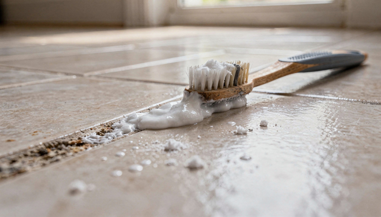 O morador deve espalhar a pasta caseira sobre toda a área afetada e deixar o produto agir por aproximadamente dez minutos antes de esfregar