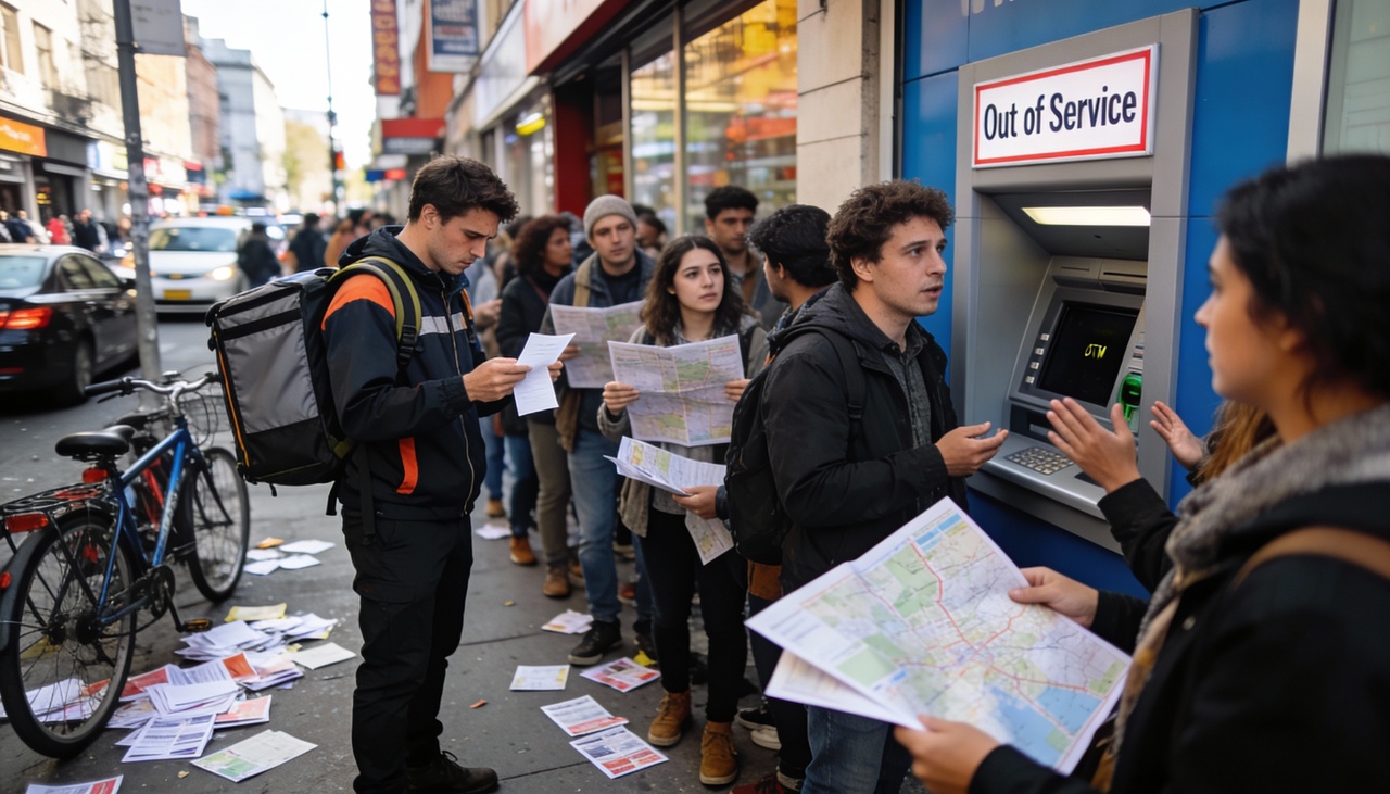 As empresas enfrentariam um cenário de paralisia total, pois quase todos os processos produtivos modernos dependem da nuvem e de e-mails constantes