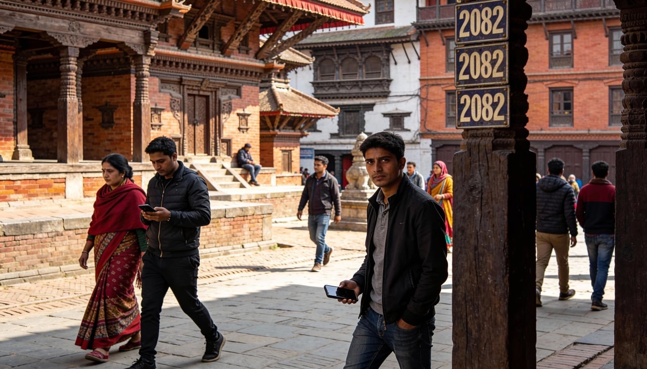 O calendário Bikram Sambat não é uma escolha aleatória, mas sim uma herança cultural e religiosa profundamente enraizada na história nepalesa