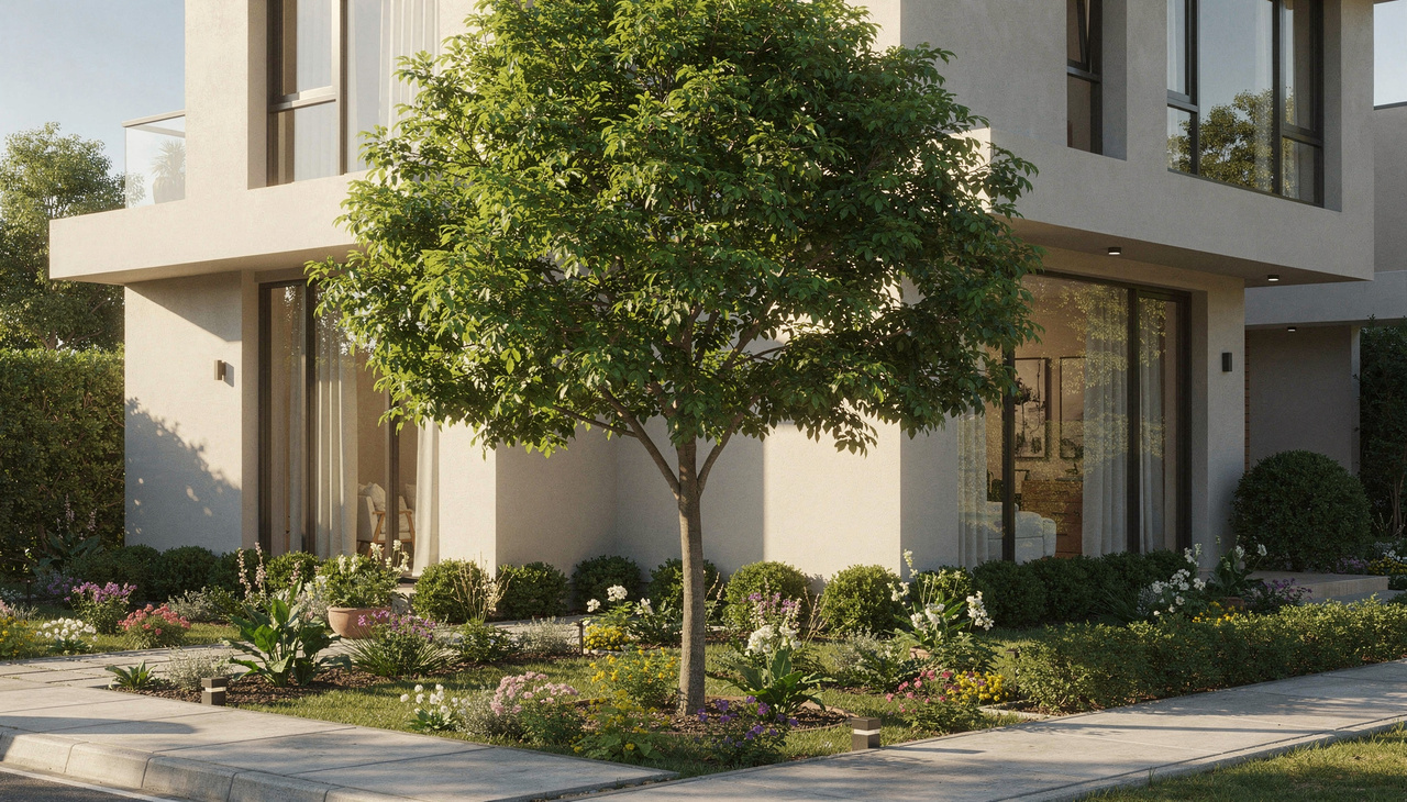 O jamelão-anão é uma excelente opção porque forma copa densa e arredondada que dá sombra gostosa em cerca de três a quatro anos