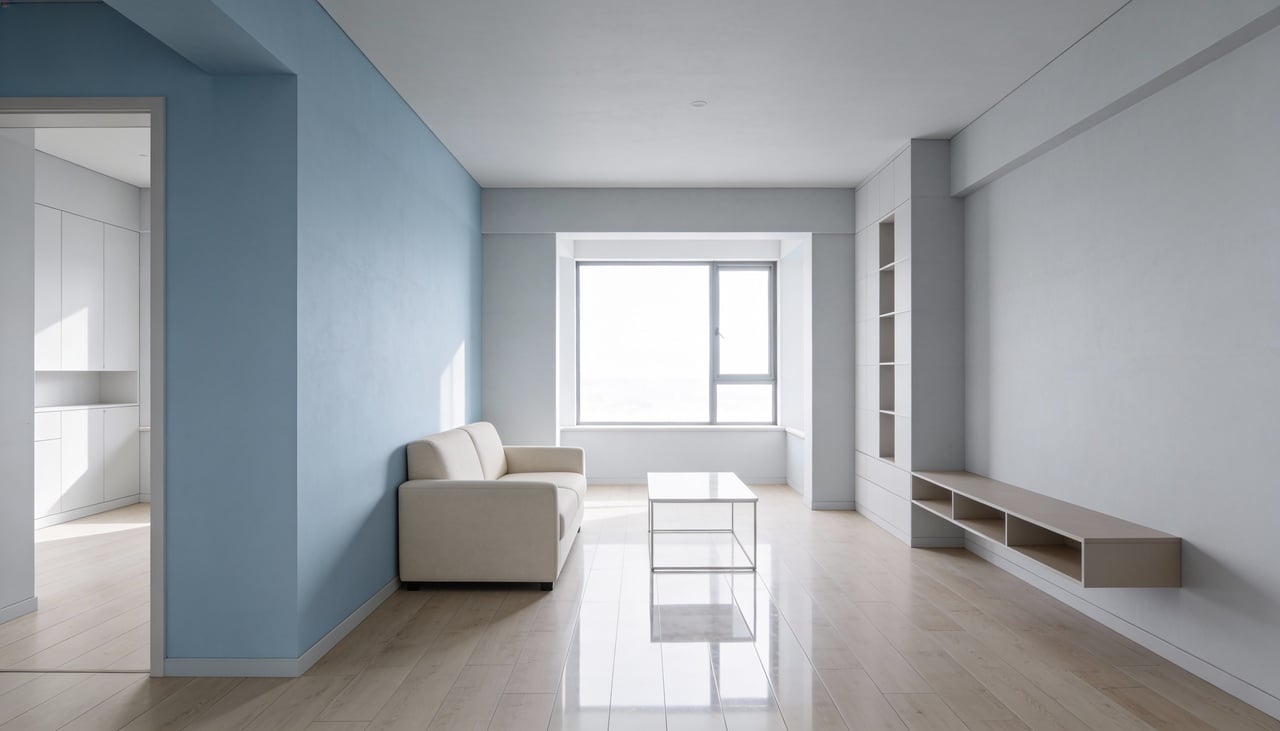 Especialistas em design de interiores afirmam que tonalidades off-white e cinzas claros refletem melhor a luz solar dentro do cômodo