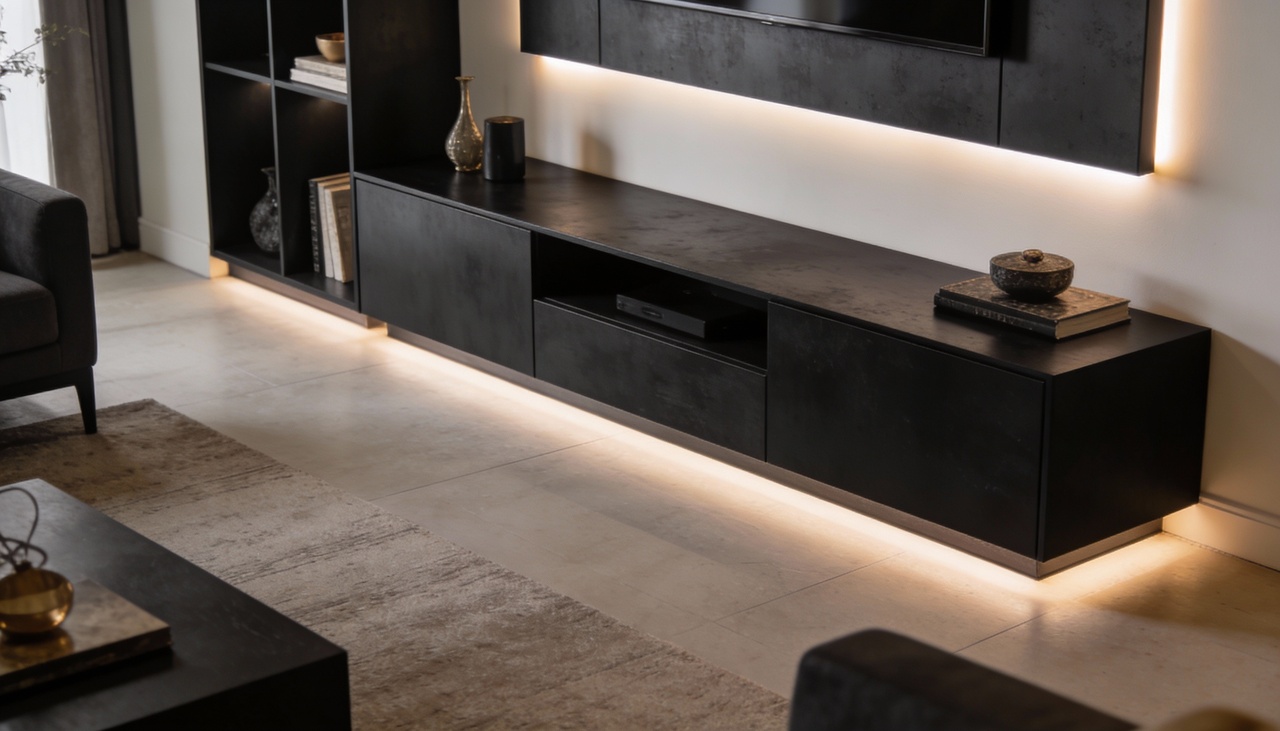 Essa tendência está associada a ambientes mais elegantes, intimistas e organizados