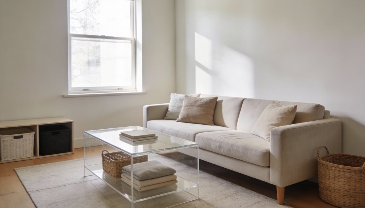 Uma das principais razões é a presença de um sistema simples de organização da casa