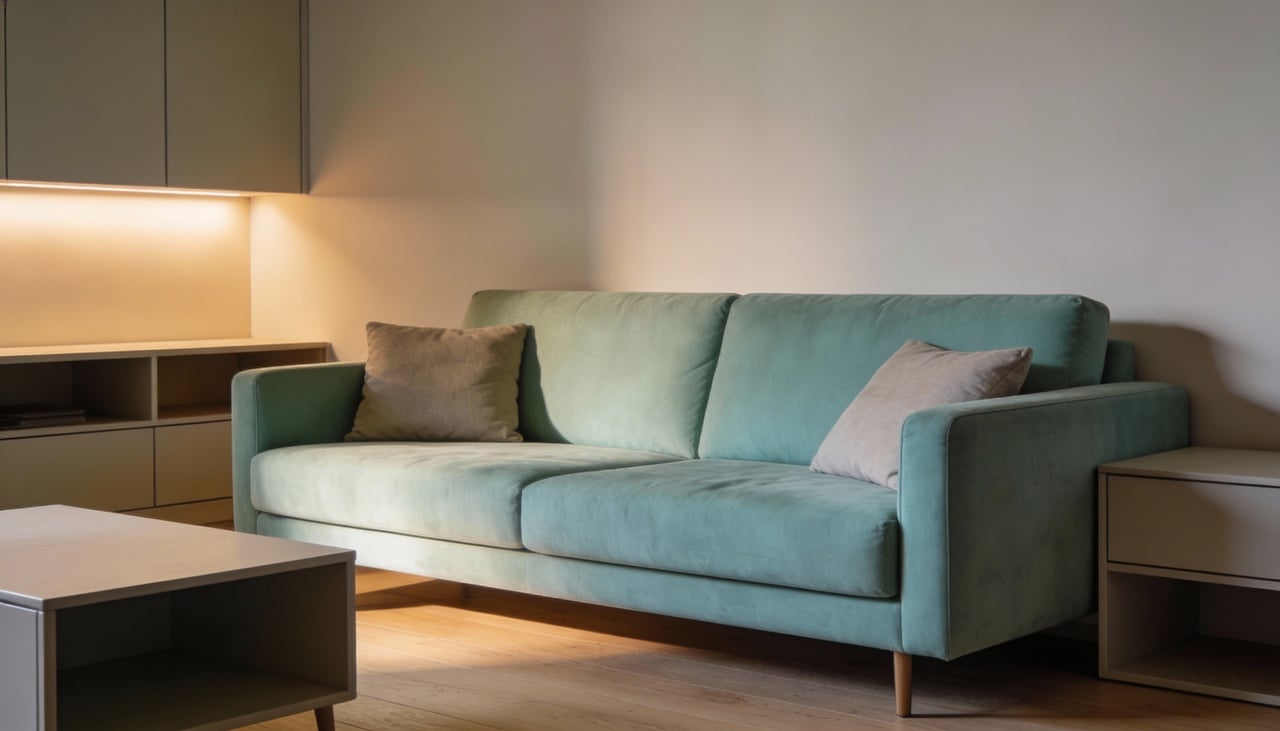 Para quem busca relaxamento, cores neutras ou frias e suaves tendem a reduzir estímulos visuais e o ruído mental