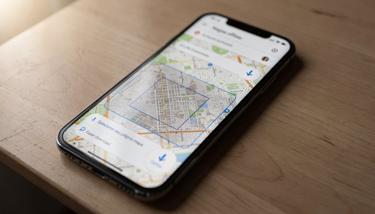 Ter o mapa salvo no aparelho garante que você nunca fique na mão em áreas rurais, túneis ou locais com sinal instável