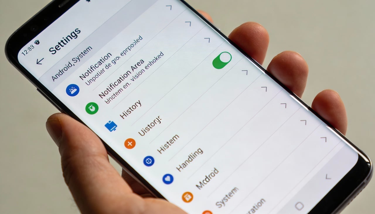 Portanto, você deve acessar as configurações de notificações do seu aparelho para habilitar o registro de ler mensagens apagadas