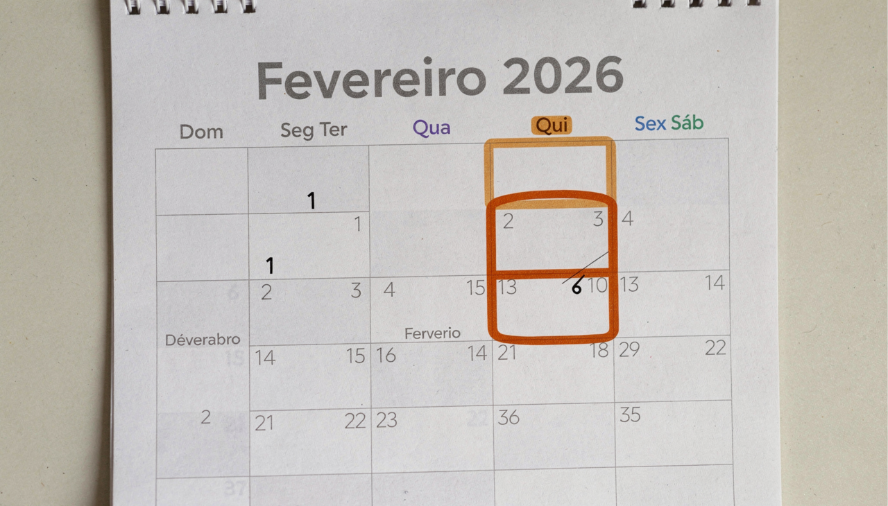Sábados, domingos e feriados não contam como dias úteis