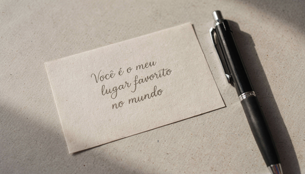 As frases românticas ajudam a quebrar a rotina e a lembrar o casal dos motivos que os aproximaram