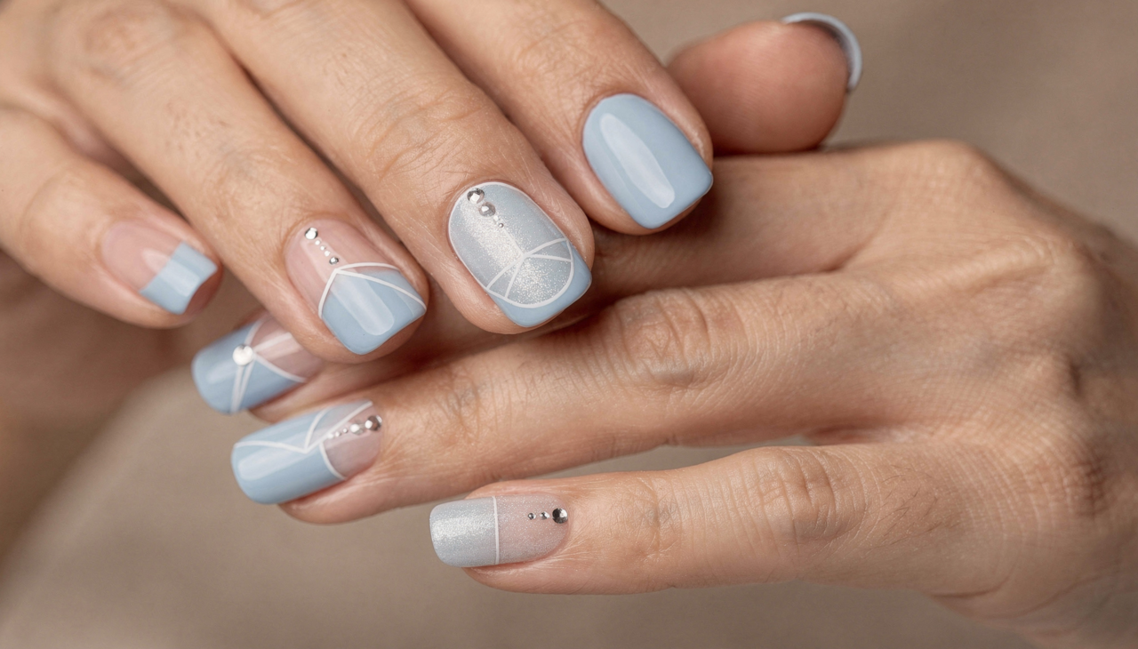 A escolha do esmalte azul-pastel no verão está ligada à busca por cores suaves, que transmitam frescor em dias quentes
