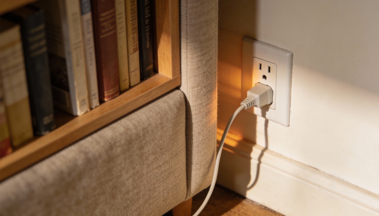 O principal motivo de tomadas atrás de móveis esquentarem está ligado à dissipação de calor