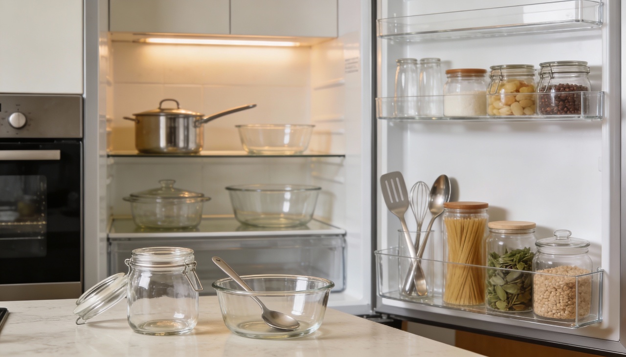 Quando um pote sai do congelador e vai ao forno, partes do recipiente aquecem em ritmos diferentes, gerando tensões internas