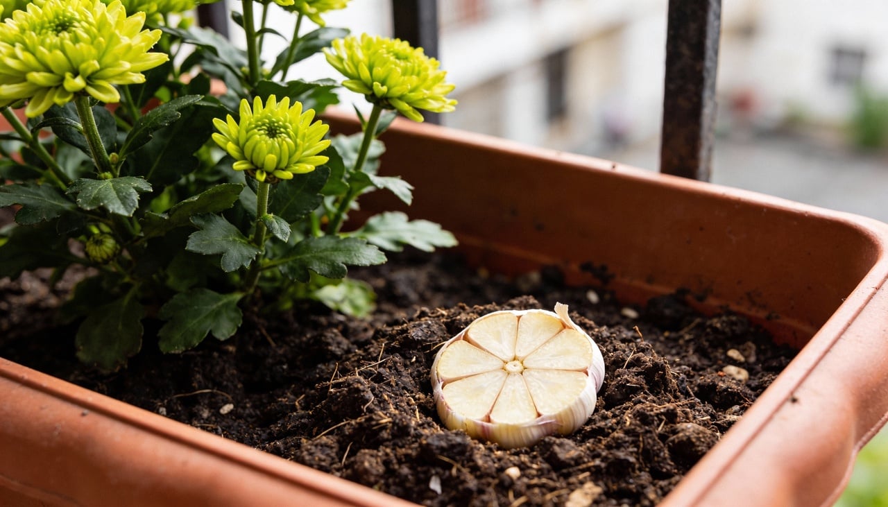 O alho tem sido usado há séculos como planta medicinal e seus compostos sulfurosos trazem vantagens reais para o jardim