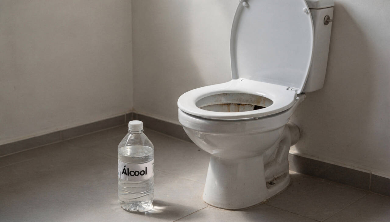 Por que usar álcool no vaso sanitário parece limpeza mas causa mais prejuízo
