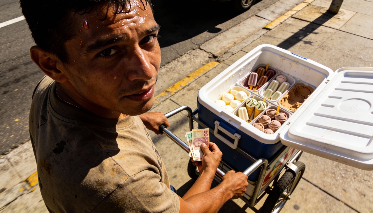 O investimento inicial em reais envolve a aquisição de um carrinho térmico de qualidade e o estoque de produtos variados para atrair a clientela
