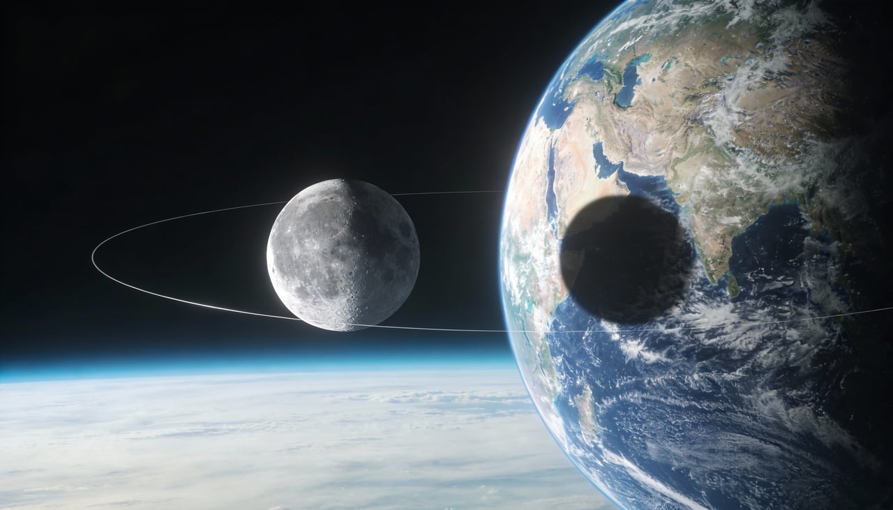 As marés perderiam cerca de dois terços da sua força atual, pois o Sol passaria a ser a única influência gravitacional sobre as massas de água