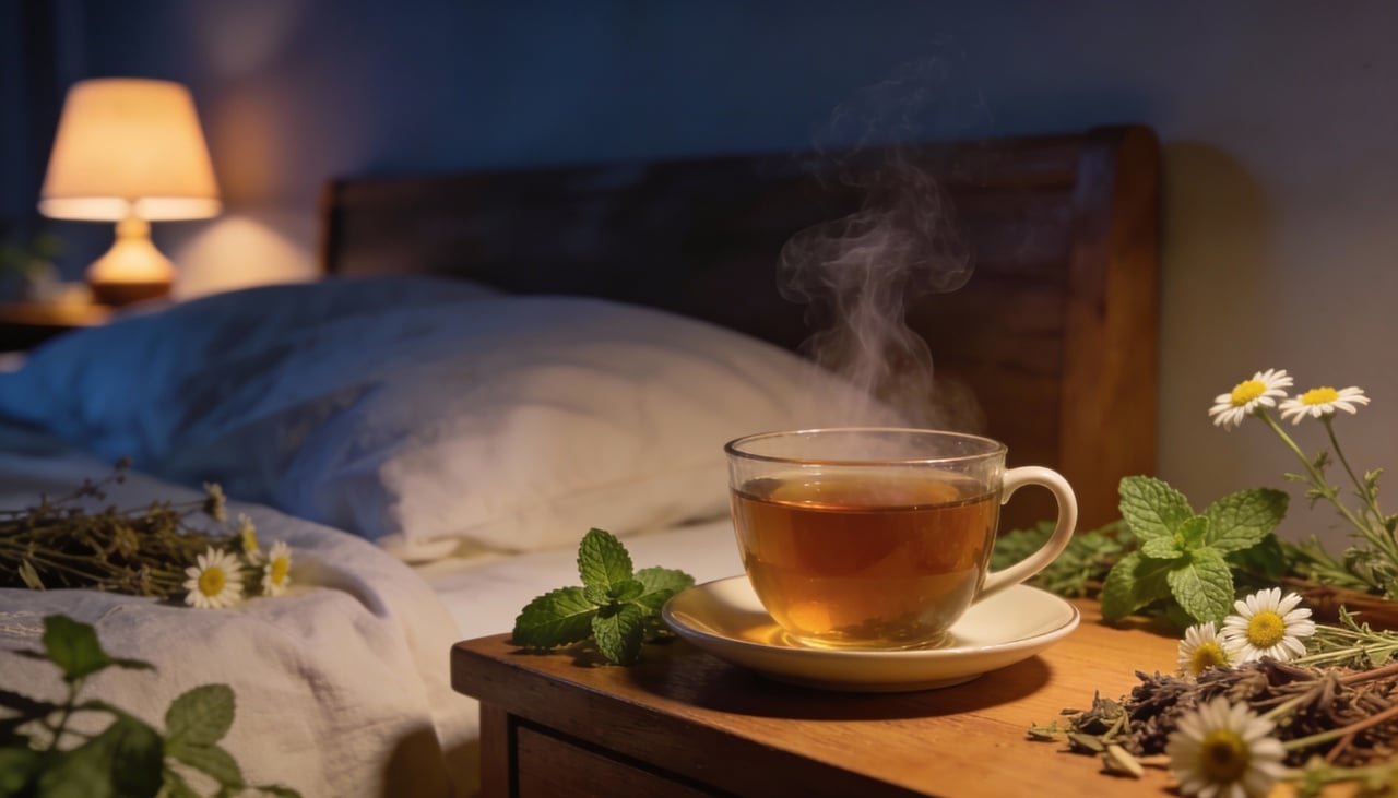 Existem plantas específicas que atuam diretamente no sistema nervoso central e ajudam a reduzir a ansiedade noturna