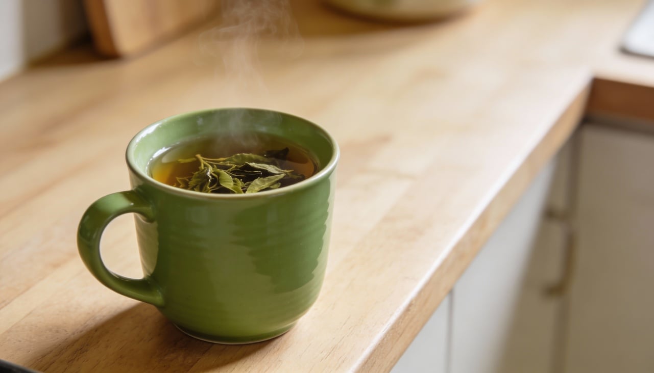 O método em dois passos com argila preta e chá verde é estruturado para ser prático e repetido algumas vezes por semana