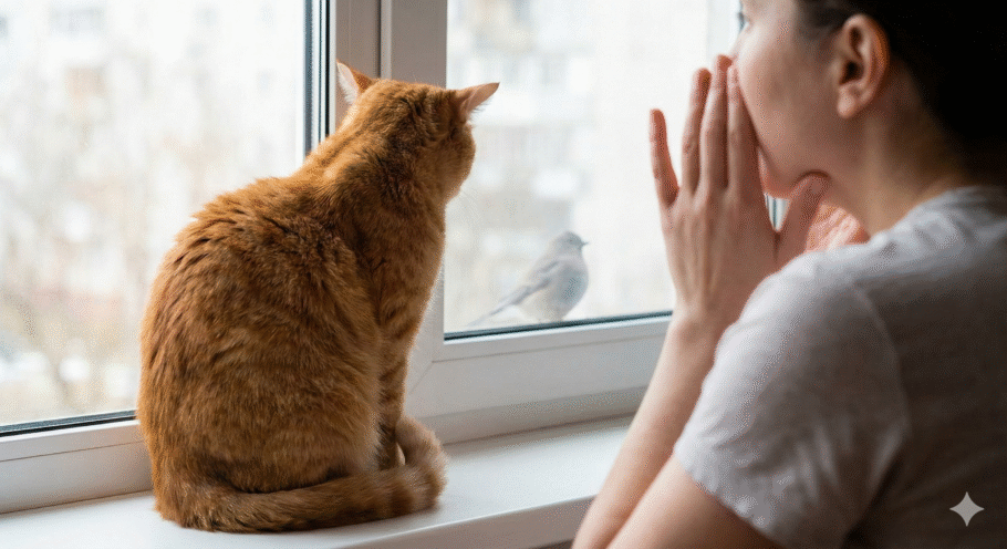 O gato pode saber perfeitamente que está sendo chamado, e ainda assim optar por não reagir