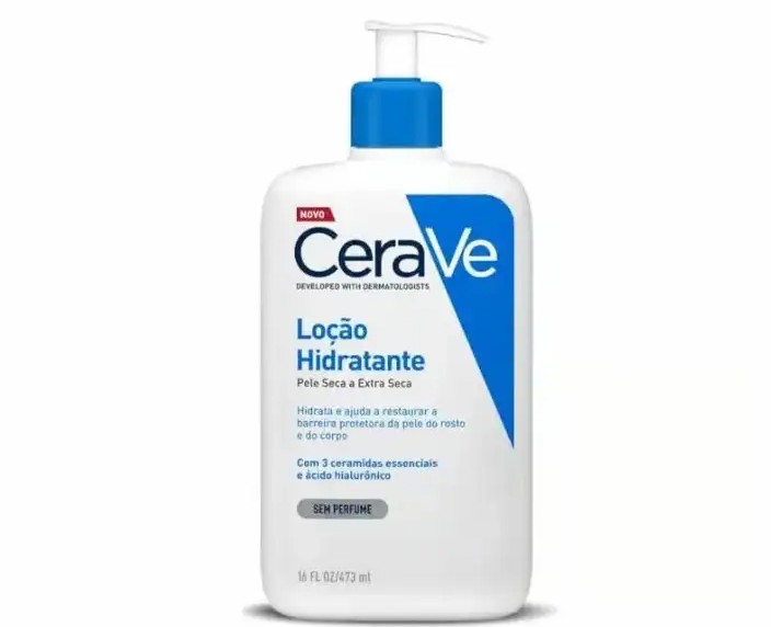 A loção hidratante sai por R$73,05 no Mercado Livre