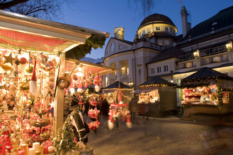 Mercado de Natal em Merano