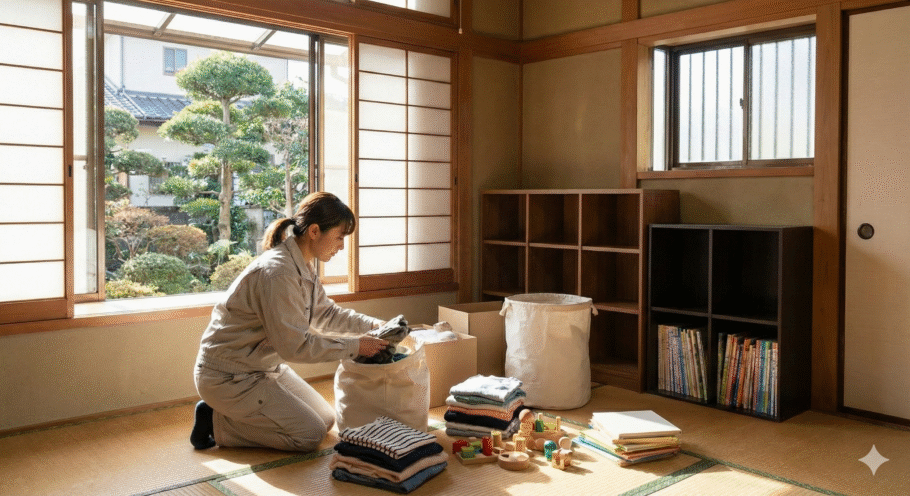 O método Oosouji  incentiva o desapego consciente