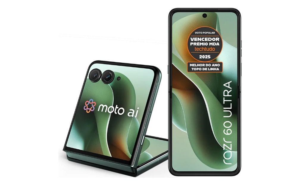 O Motorola Razr 60 Ultra custa R$8.999,10 no Mercado Livre