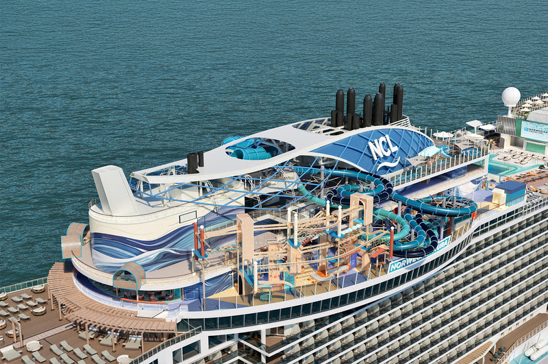 Ocean Heights, espaço inédito na frota da NCL, é um dos destaques do Norwegian Aura