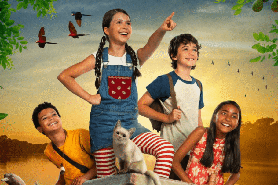 “O Diário de Pilar na Amazônia” une diversão infantil e consciência ambiental em uma produção brasileira cheia de magia (Imagem: Reprodução digital | Disney Pictures)