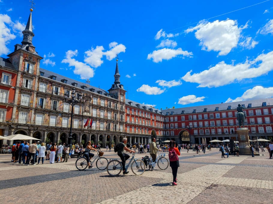Madrid Spain, May 20 2025, Old street in Madrid, Spain. Architecture and landmark of Madrid
