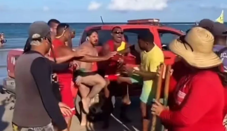 Dois turistas de Mato Grosso foram agredidos por barraqueiros em Porto de Galinhas