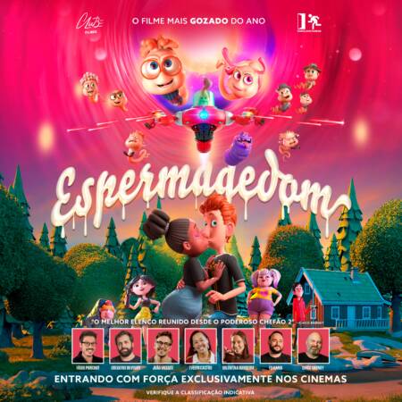 Poster da animação adulta "Espermagedom".