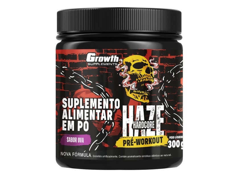 O pré-treino Haze Hardcore custa R$79,90 no Mercado Livre