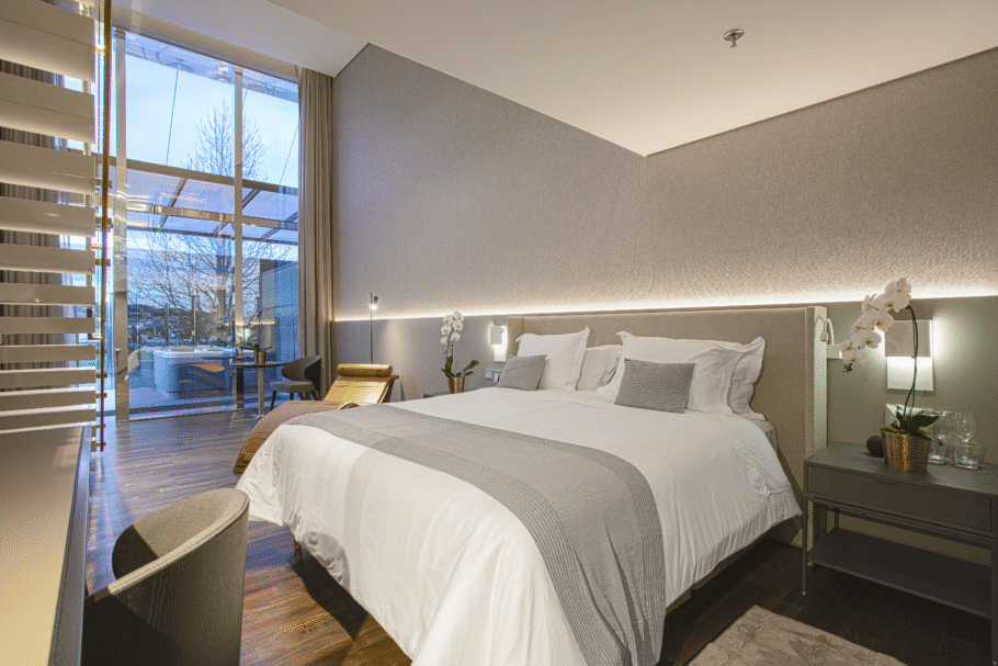 Suítes duplex são elegantes e confortáveis