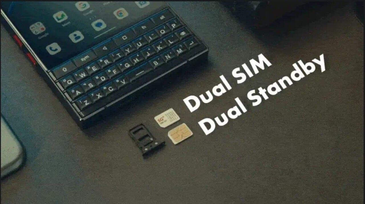 O Titan 2 traz um design que lembra os clássicos celulares com teclado físico, mas com tecnologia completamente atualizada – Fonte: (Divulgação/Unihertz)