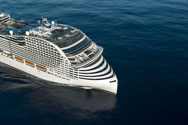MSC World America, o mais novo navio da MSC Cruzeiros