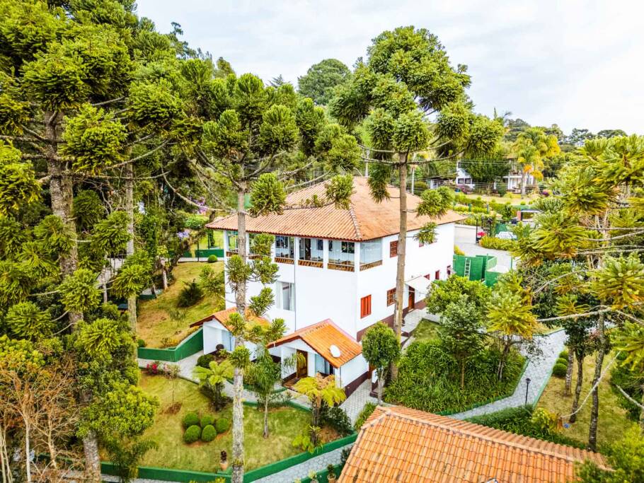 Vista da Pousada Jardim da Mantiqueira