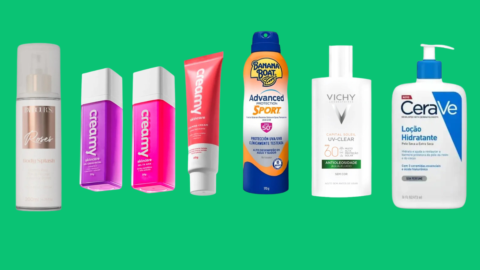 Monte sua necessaire de verão e economize muito!