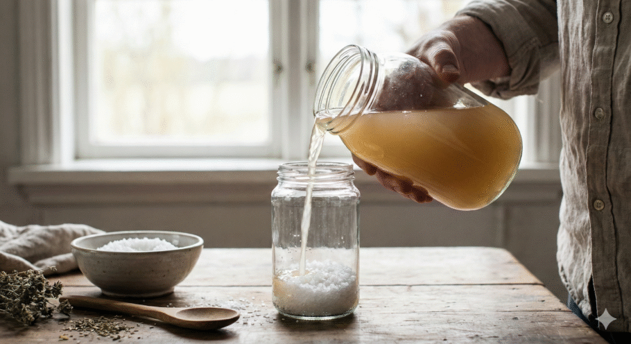 A mistura é uma solução caseira eficaz, econômica e sustentável para limpeza
