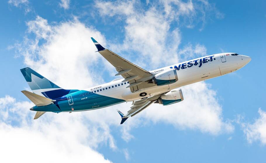 Companhia aérea canadense WestJet anunciou que terá voos para o Brasil