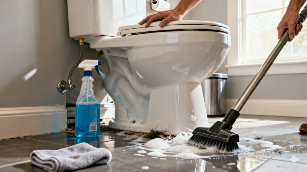 Dicas essenciais para limpeza do vaso sanitário