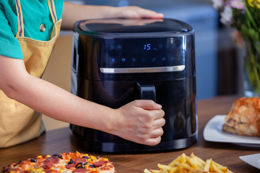 Nem todos os alimentos ficam bons ou são seguros para uso na airfryer