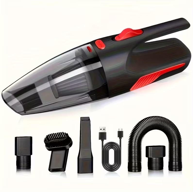 O aspirador portátil custa R$180,46 na Temu