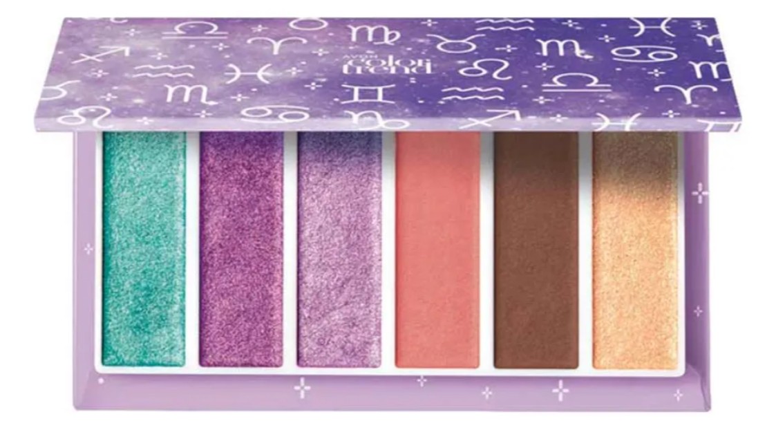 Essa paleta de sombras Olhos Zodíaco custa R$30,20 na promoção
