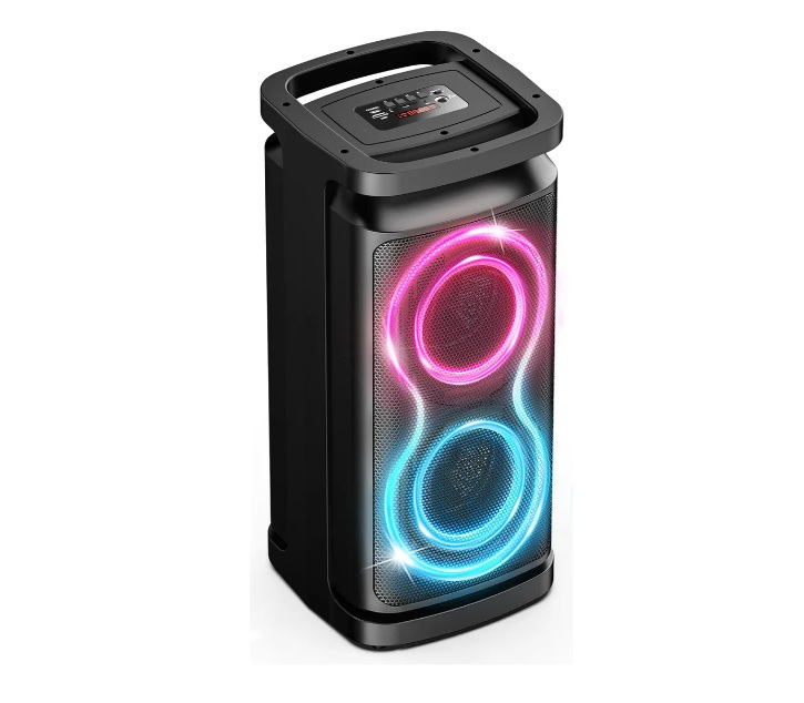 A Partybox portátil sai por R$489,18 no Mercado Livre