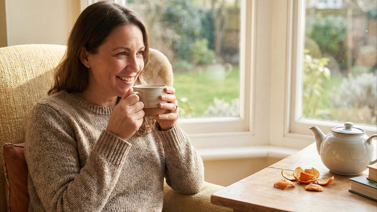 Chá de casca de laranja auxilia na digestão e exige cuidado com a saúde gástrica.