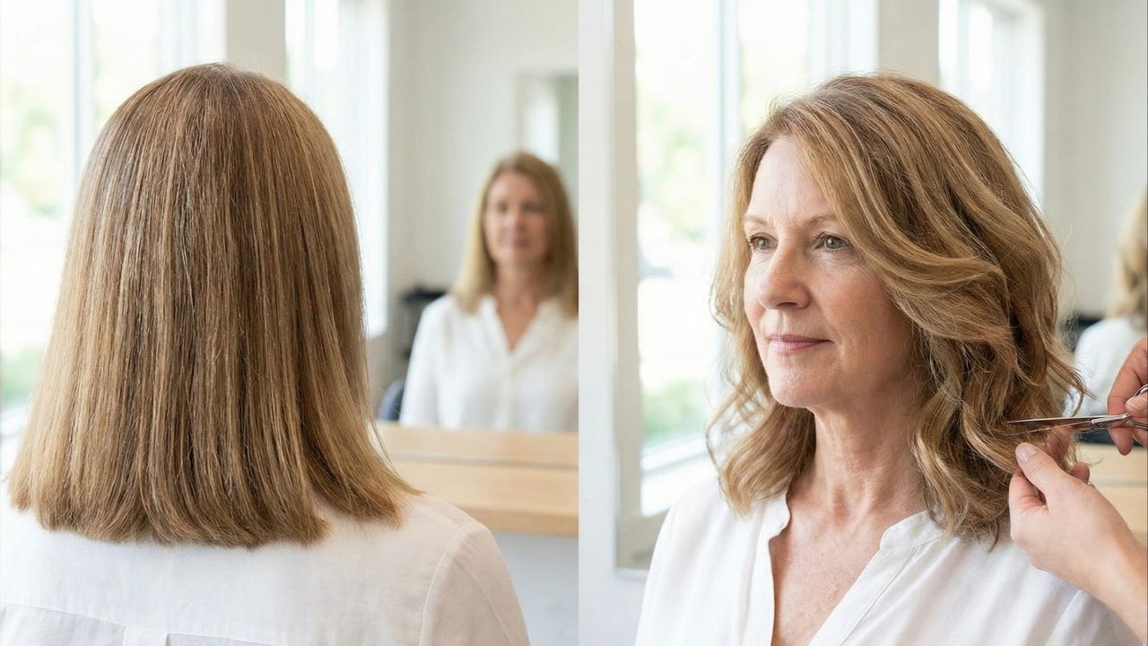 Camadas suaves e cortes médios garantem volume e rejuvenescem o visual.