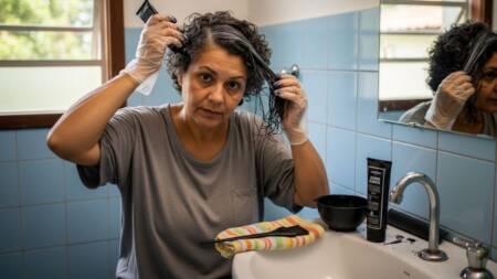 A tintura capilar exige abertura da cutícula para fixação do pigmento